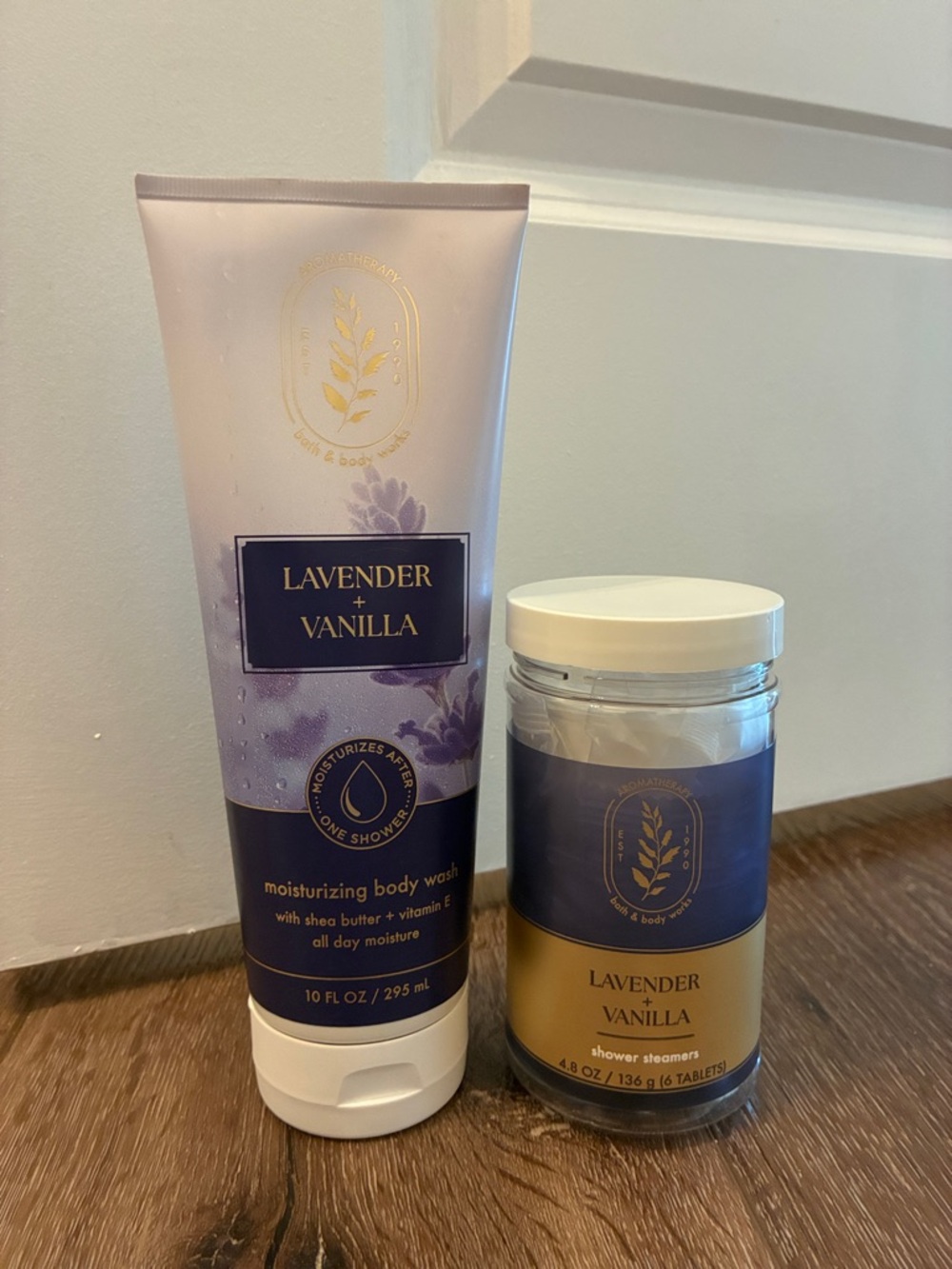 Lavender Vanilla Bath & Body Works Bundle-Shower Steamers and Body Wash